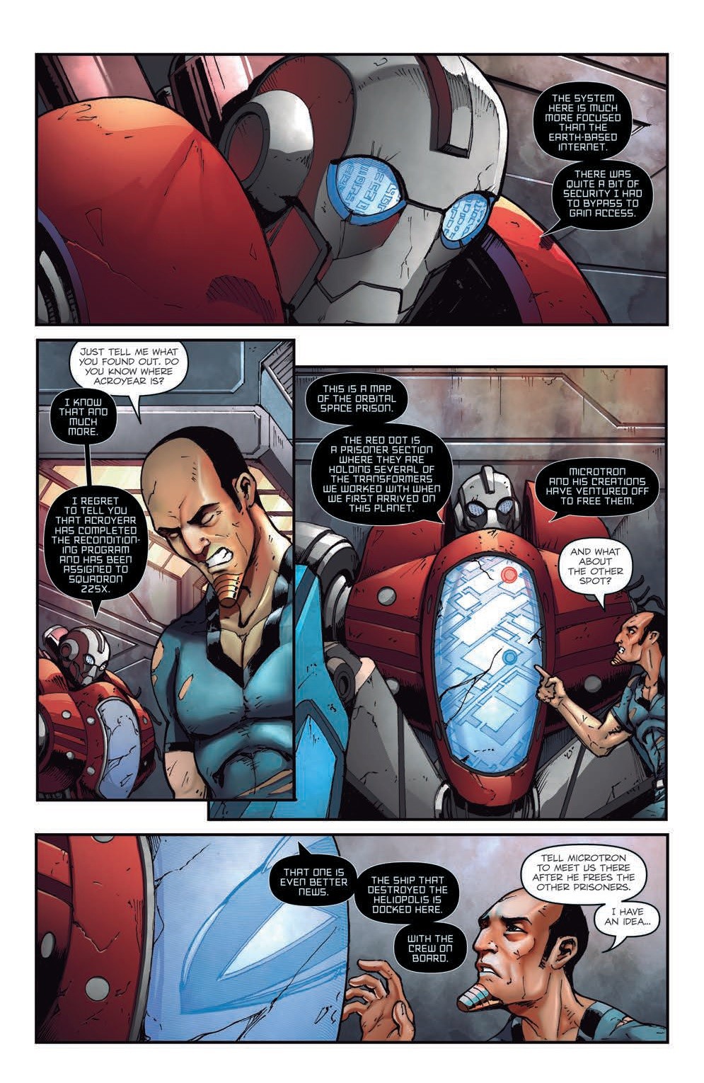 Transformers News: IDW Hasbro Universe - Micronauts: Wrath of Karza #4 Five Page Preview