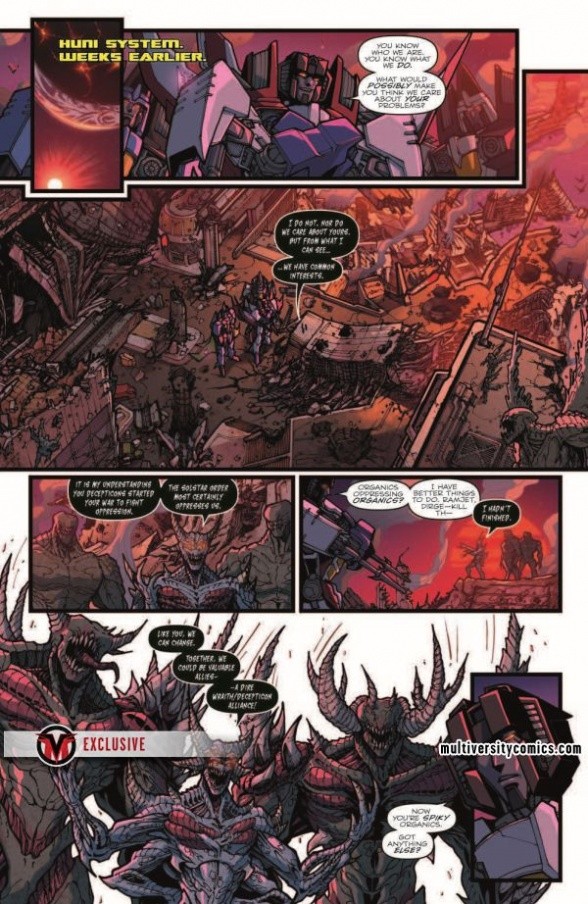Transformers News: Full Preview for IDW Rom Vs Transformers: Shining Armor #2