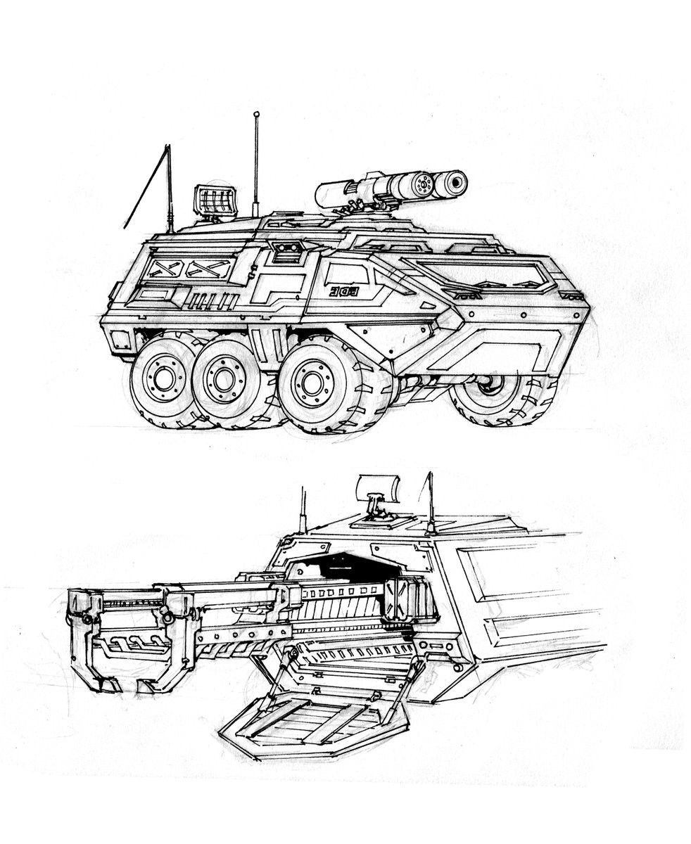 Transformers News: IDW RiD/OP Soundwave concept art by Andrew Griffith