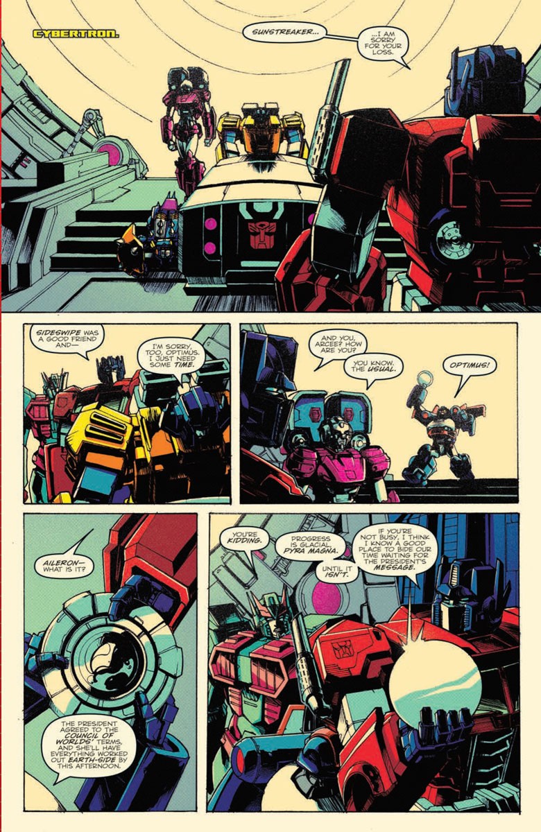 Transformers News: Full Preview for IDW Optimus Prime #10 #Transformers