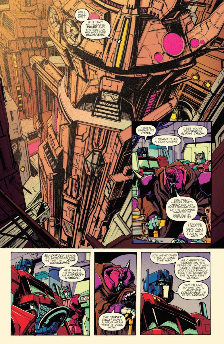 Transformers News: Full Preview for IDW Optimus Prime #10 #Transformers
