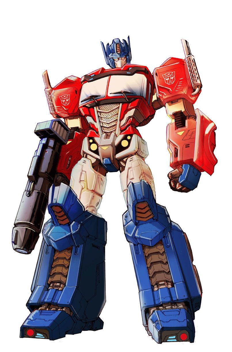 Transformers News: Clean cover art for Optimus Prime #11 by Andrew Griffith