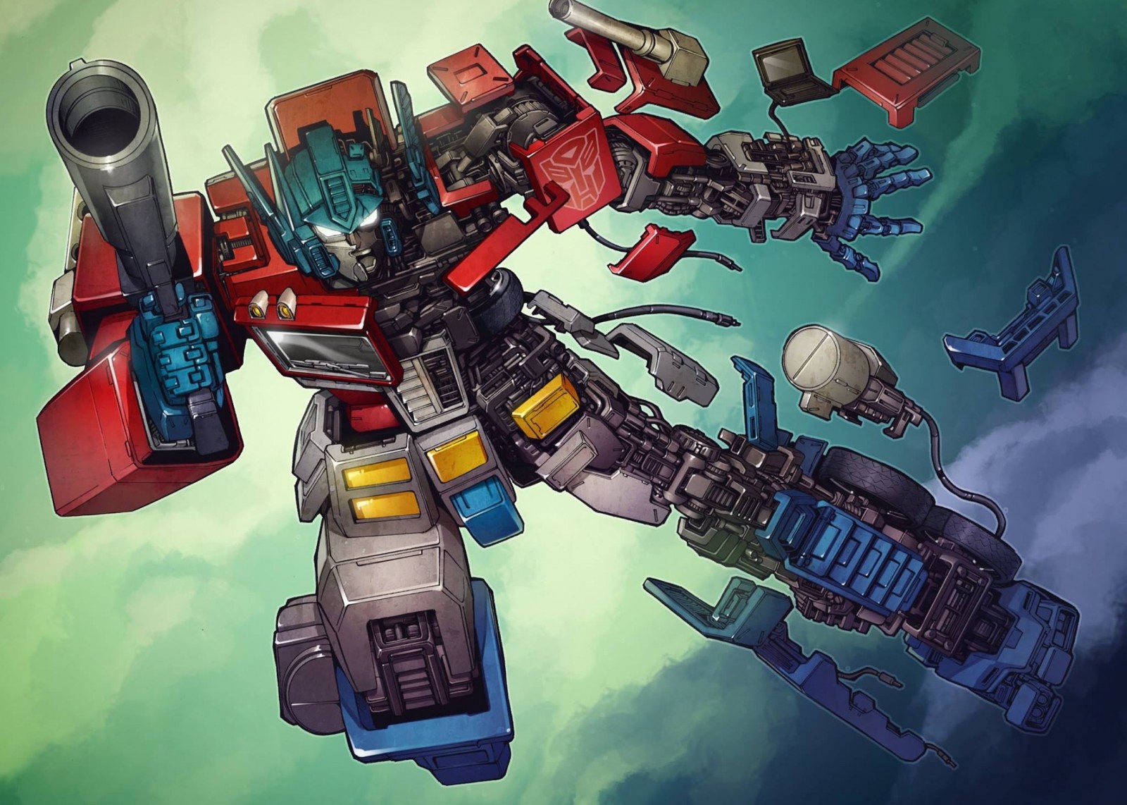 Transformers News: Naoto Tsushima Metallic Art Prints for Sale