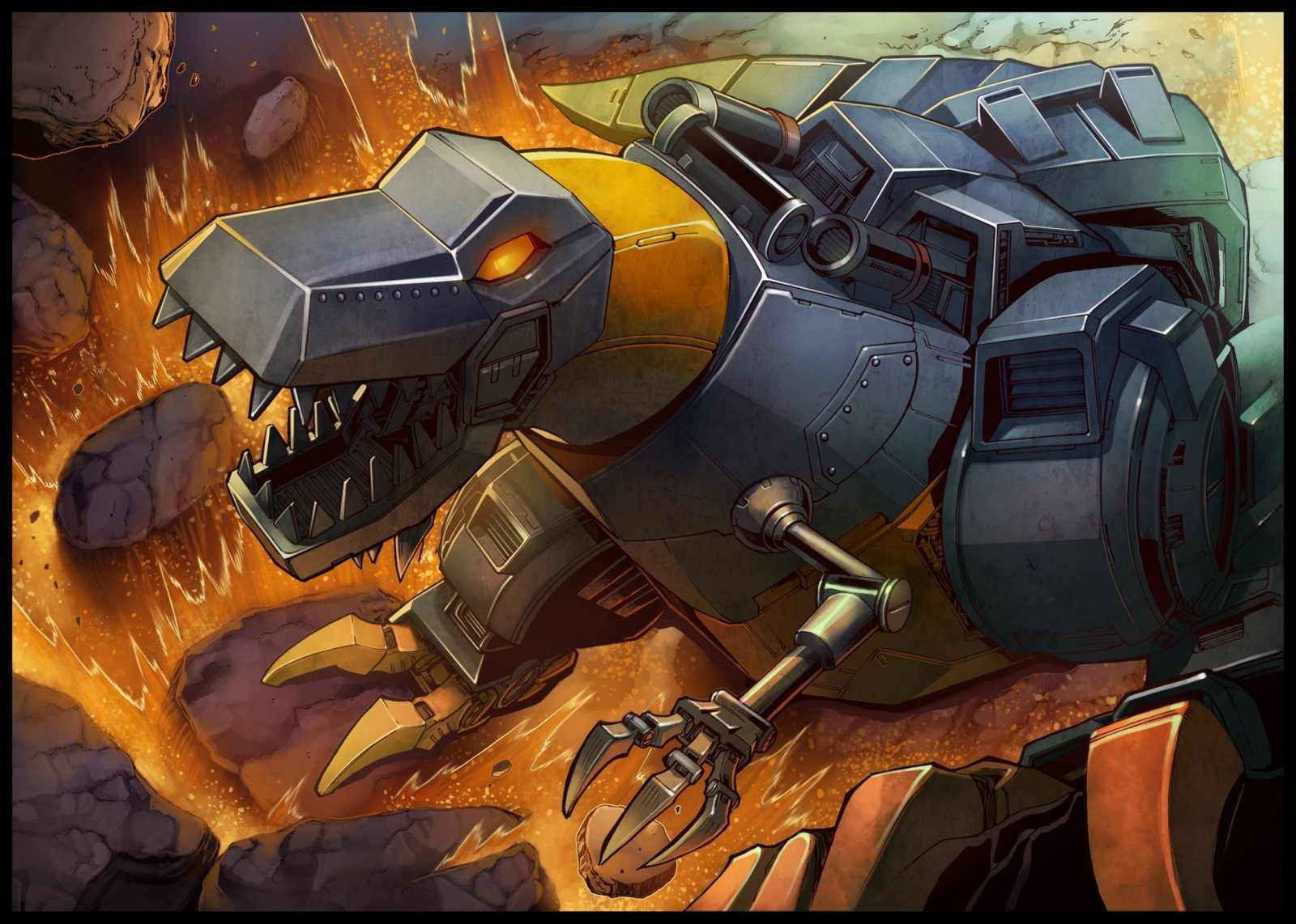 Transformers News: Naoto Tsushima Metallic Art Prints for Sale