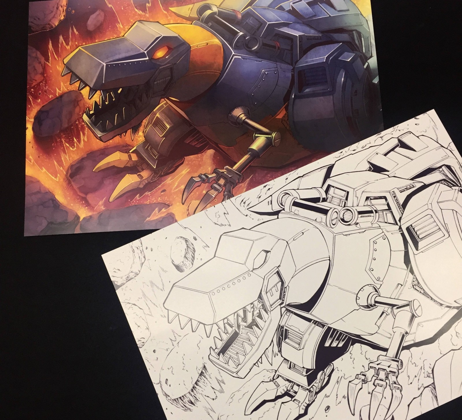 Transformers News: Naoto Tsushima Metallic Art Prints for Sale