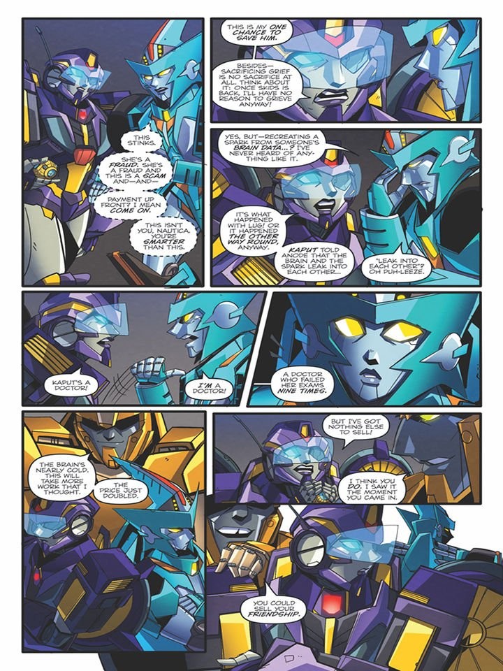Transformers News: iTunes Preview for IDW Transformers: Lost Light #9