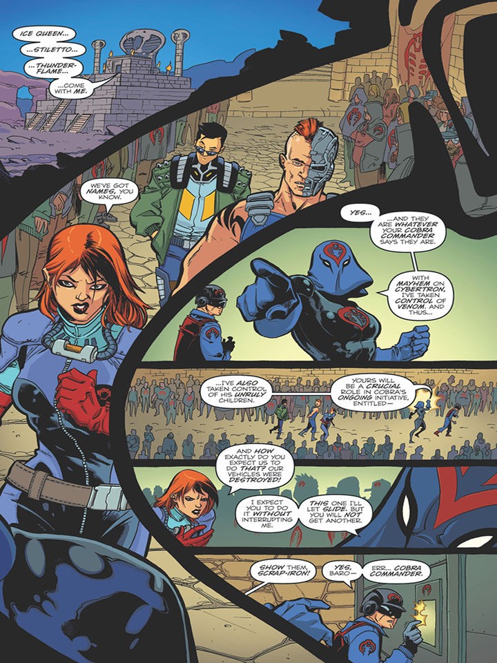 Transformers News: G.I. JOE: First Strike #1 iTunes Preview