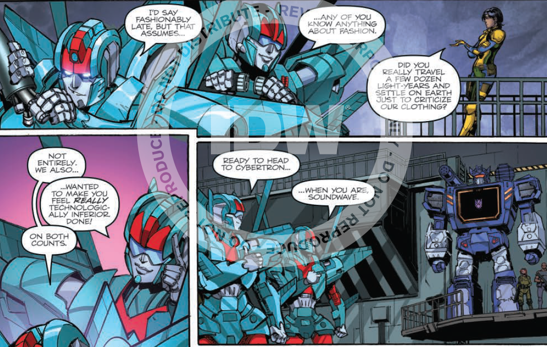 Transformers News: Re: IDW Hasbro Universe First Strike Thread
