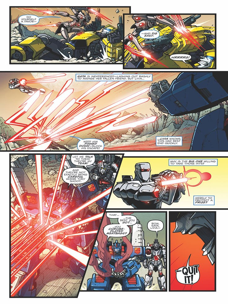 Transformers News: Rom Vs. Transformers: Shining Armor #3 iTunes Preview Transformers News: Rom Vs. Transformers: Shining Armor #3 iTunes Preview