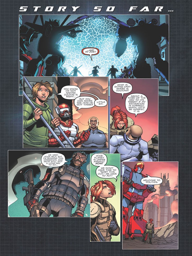 Transformers News: First Strike #4 iTunes Preview Transformers News: First Strike #4 iTunes Preview