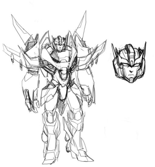 Transformers News: Transformers Comic Artist Sara Pitre-Durocher's Starscream Design Sketches Transformers News: Transformers Comic Artist Sara Pitre-Durocher's Starscream Design Sketches