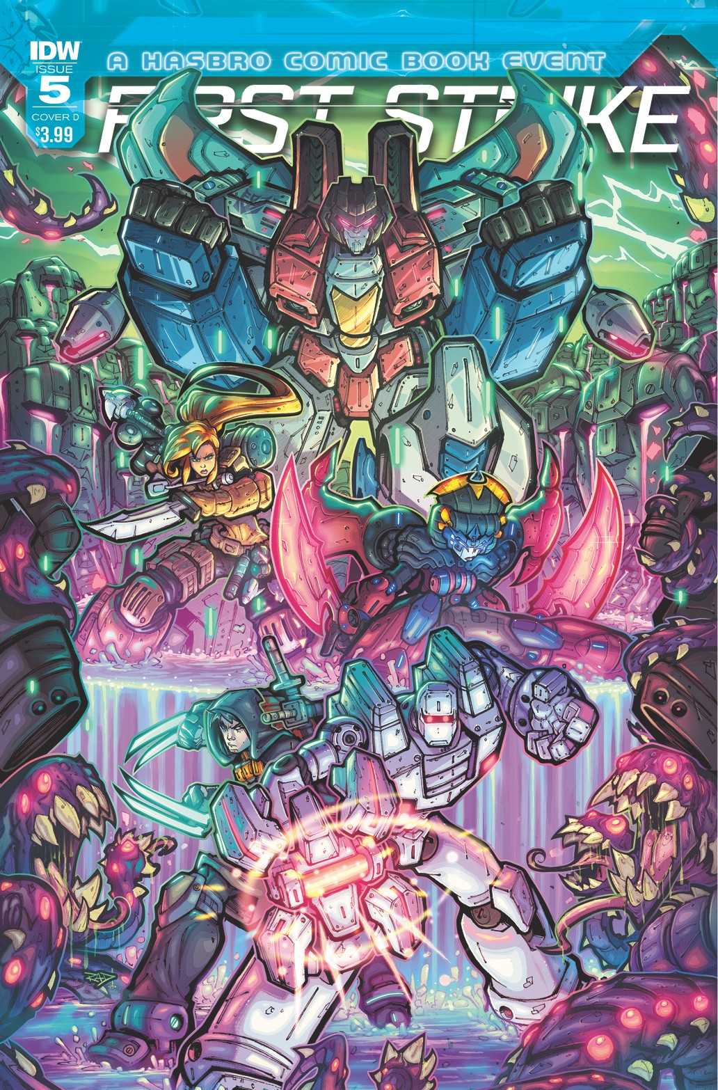 Transformers News: IDW First Strike #5 Variant Covers by Duenas, Fabbri/Kubina, Manco