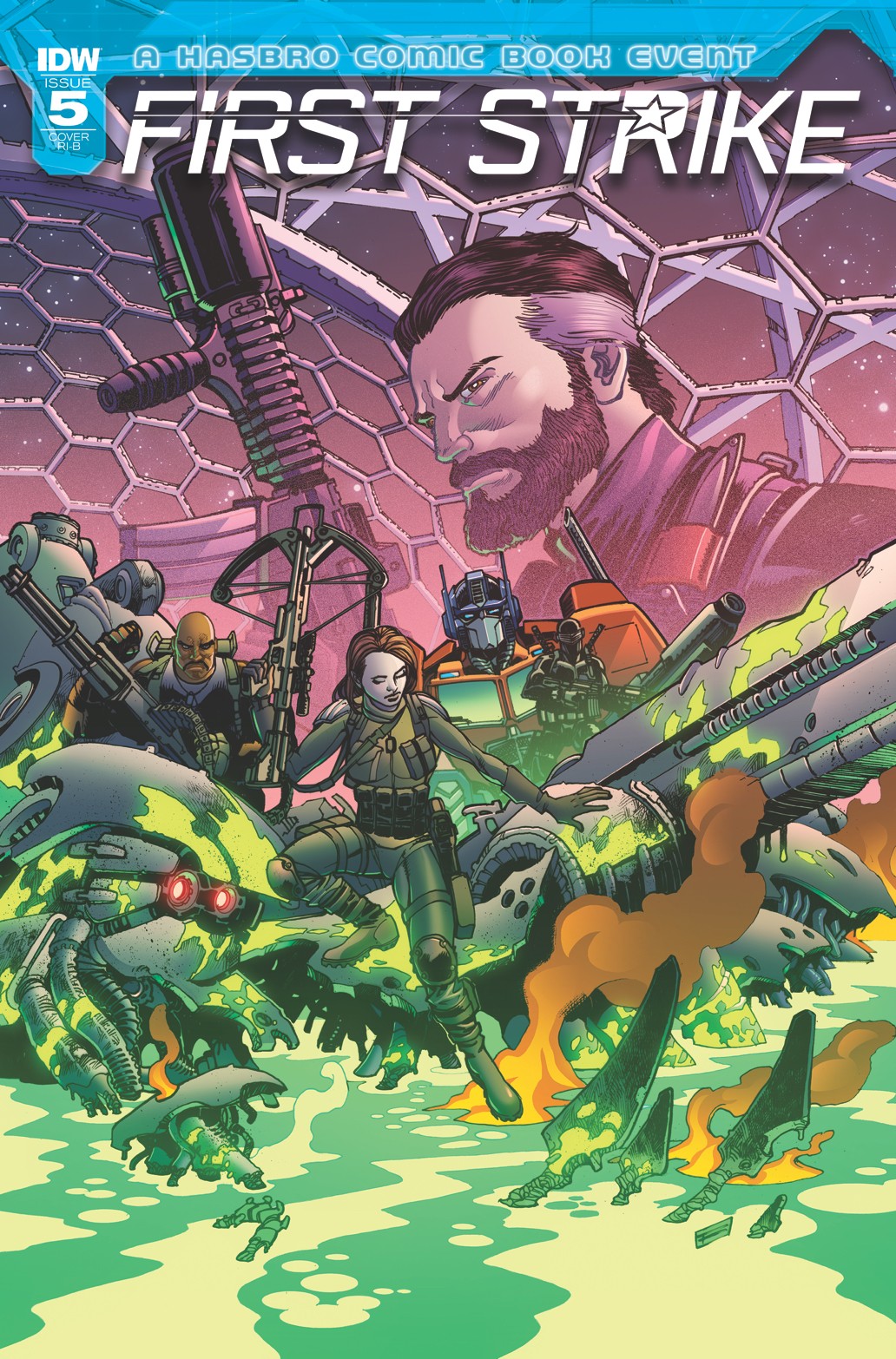 Transformers News: IDW First Strike #5 Variant Covers by Duenas, Fabbri/Kubina, Manco