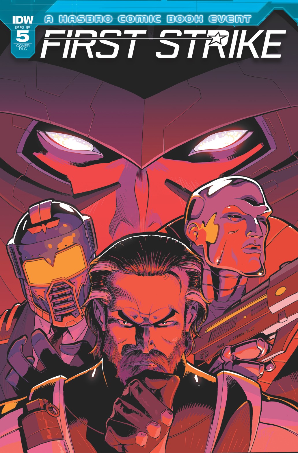 Transformers News: IDW First Strike #5 Variant Covers by Duenas, Fabbri/Kubina, Manco