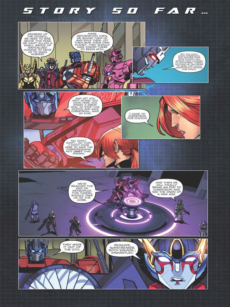 Transformers News: First Strike #5 iTunes 3-page Preview Transformers News: First Strike #5 iTunes 3-page Preview