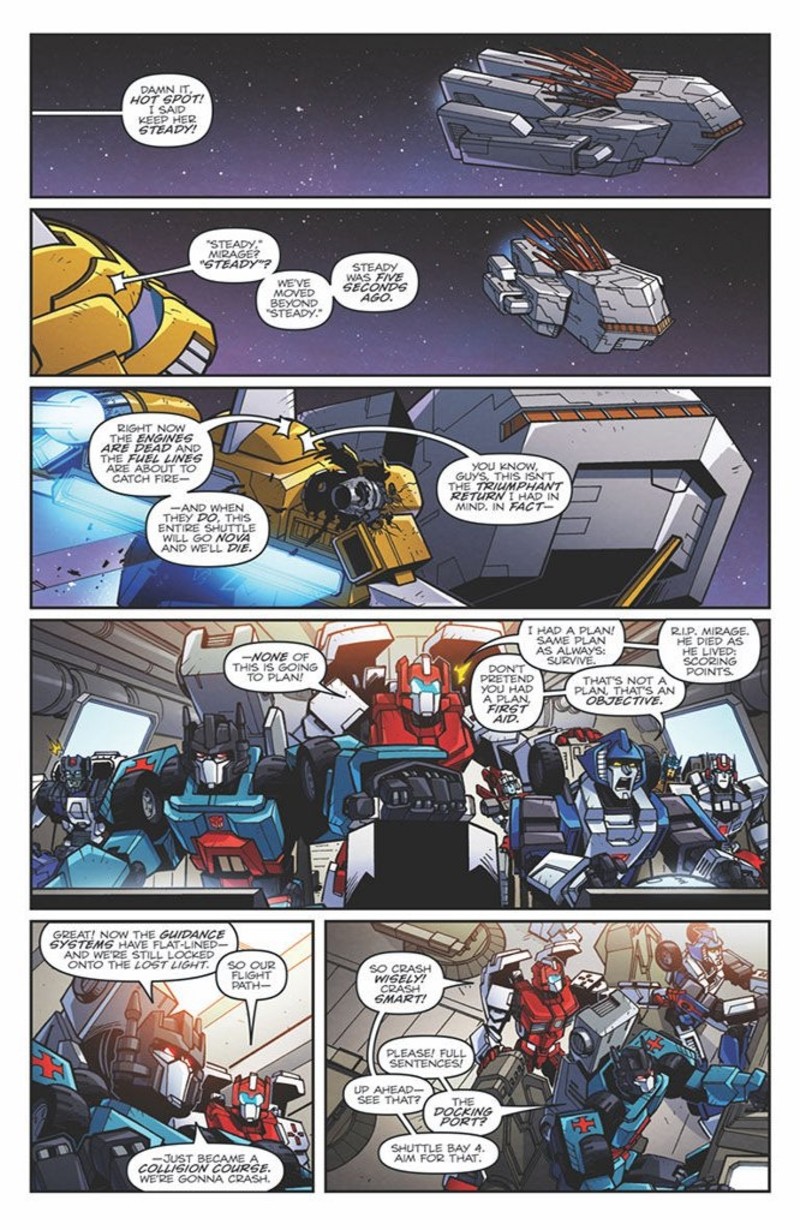 Transformers News: iTunes Preview for IDW Transformers: Lost Light #10