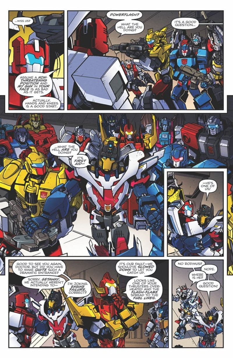Transformers News: iTunes Preview for IDW Transformers: Lost Light #10