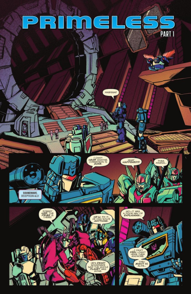 Transformers News: Full Preview for IDW Optimus Prime #11 #Transformers