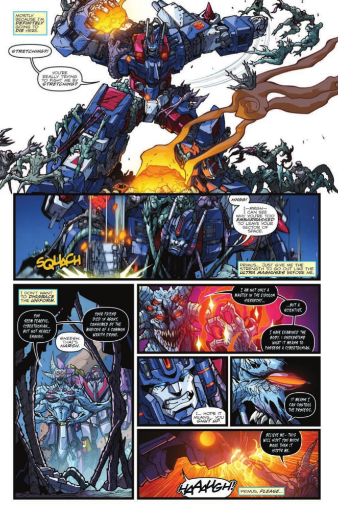 Transformers News: Full Preview of IDW Rom Vs. Transformers: Shining Armor #4