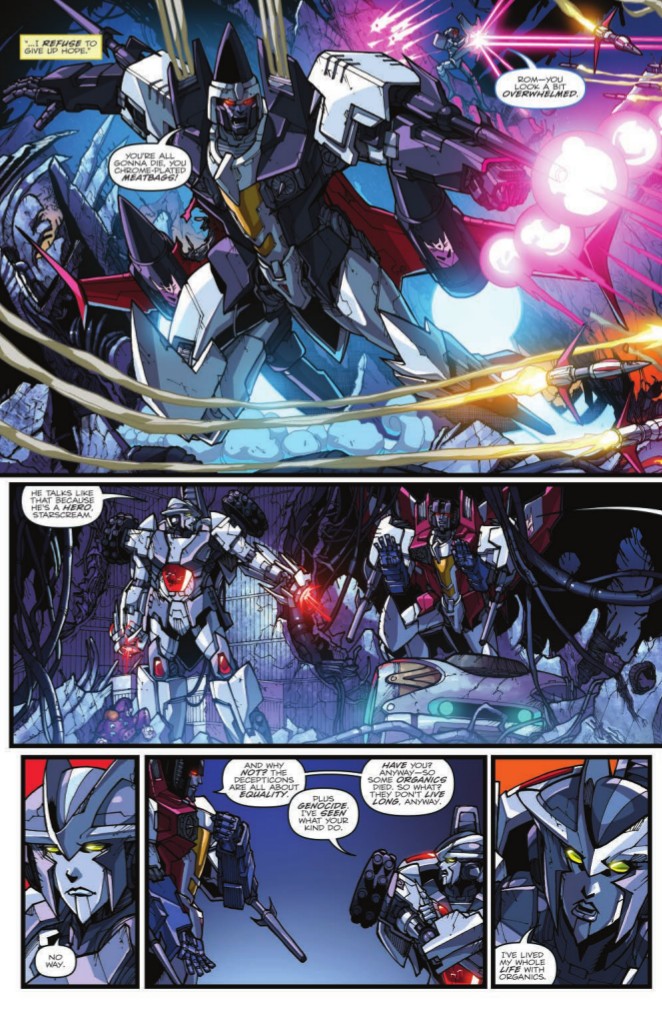 Transformers News: Full Preview of IDW Rom Vs. Transformers: Shining Armor #4