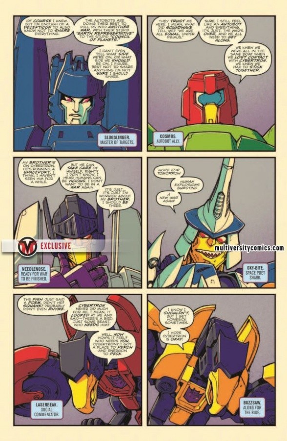 Transformers News: Full Preview for IDW Optimus Prime #12 #Transformers