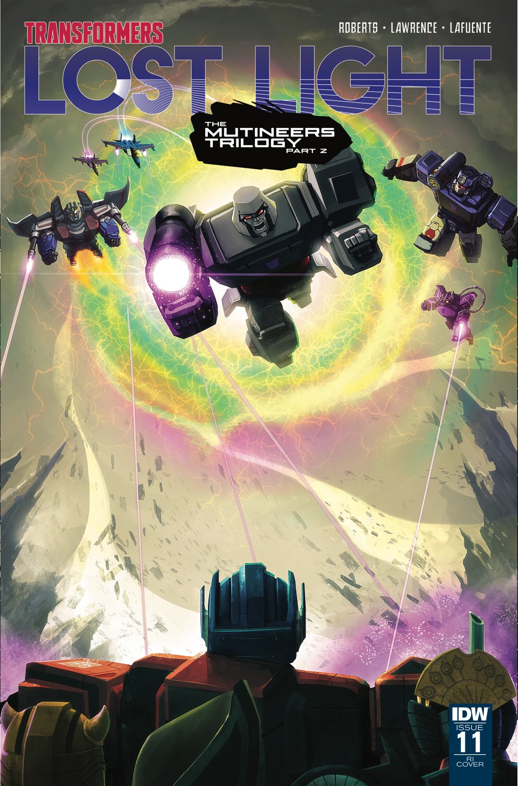 Transformers News: Variant Covers for IDW Transformers: Lost Light #11 by Roche/Burcham, Milne/Perez, Lafuente