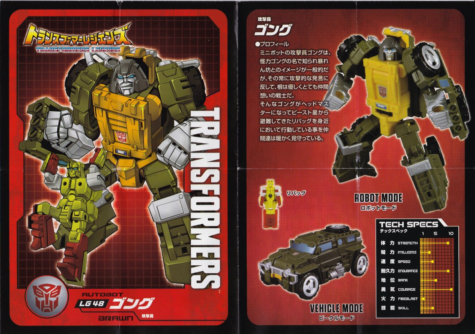 Transformers News: Scans of Pack In Comics and Bios for Takara Legends LG47 Kickback, LG48 Brawn & LG49 Triggerhappy Transformers News: Scans of Pack In Comics and Bios for Takara Legends LG47 Kickback, LG48 Brawn & LG49 Triggerhappy