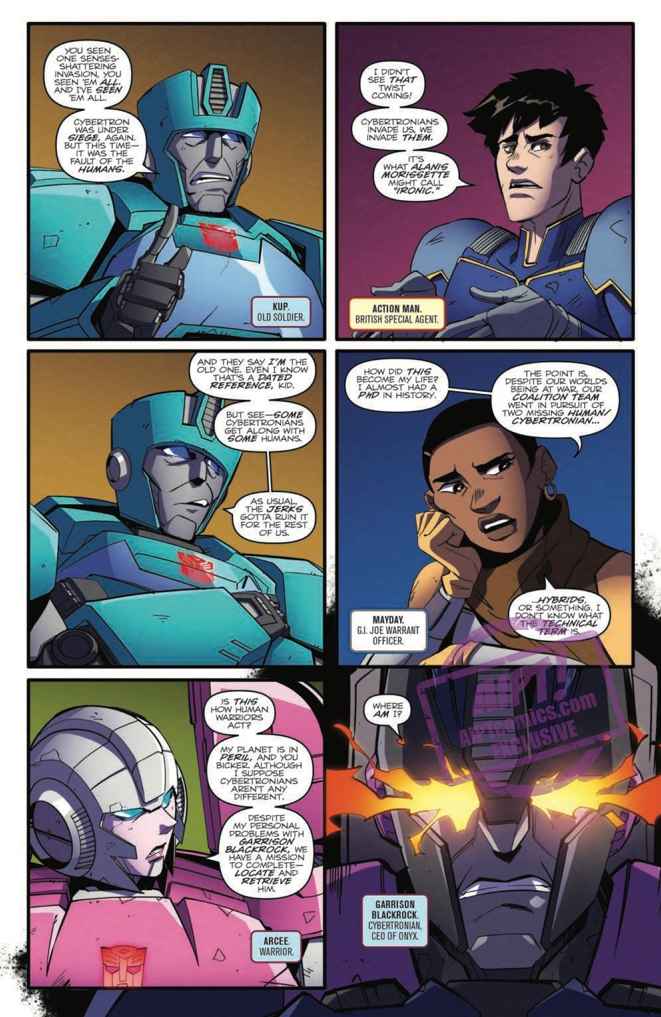Transformers News: Full Preview for IDW Transformers: First Strike #1 #HasbroFirstStrike