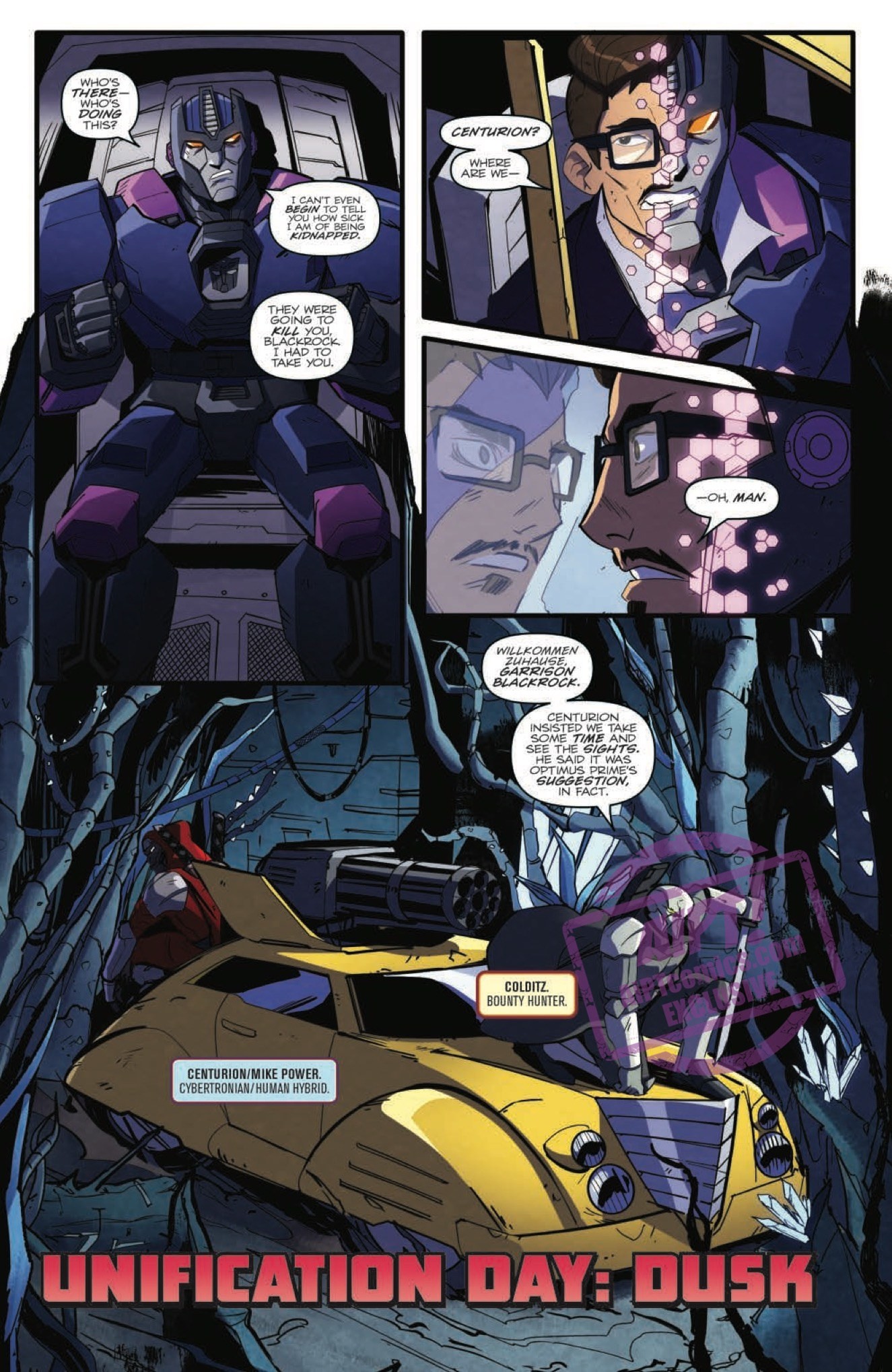 Transformers News: Full Preview for IDW Transformers: First Strike #1 #HasbroFirstStrike
