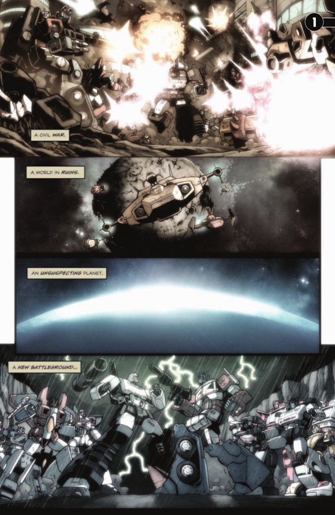 Transformers News: Preview for IDW Publishing Transformers: The Complete All Hail Megatron Paperback