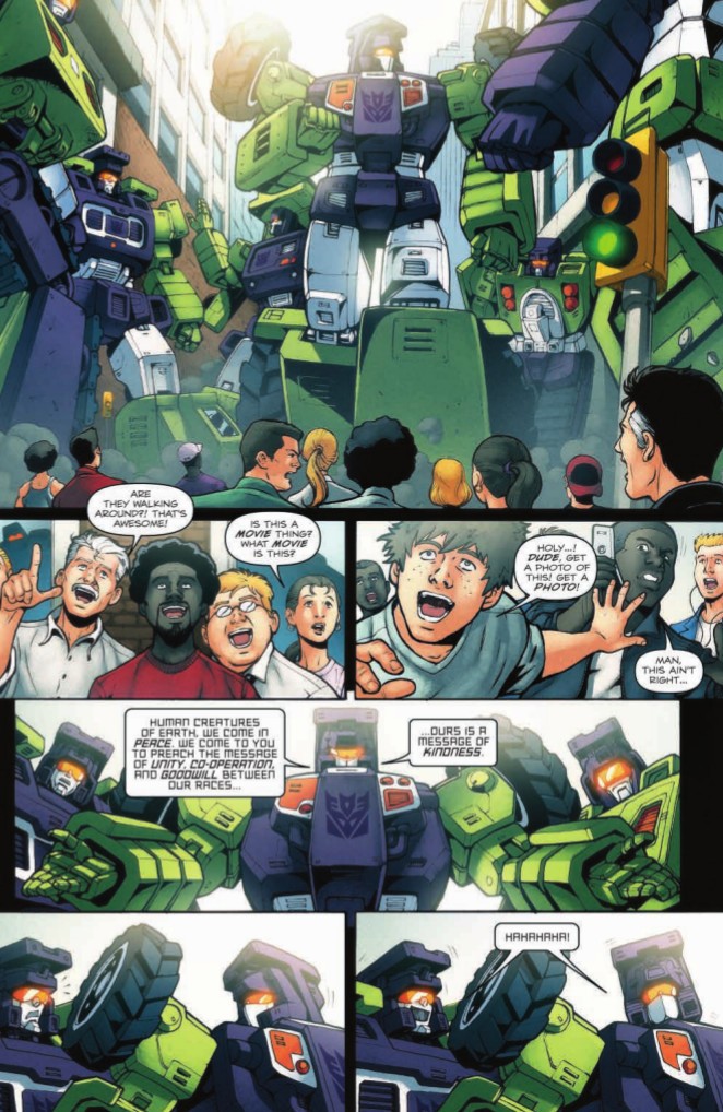 Transformers News: Preview for IDW Publishing Transformers: The Complete All Hail Megatron Paperback