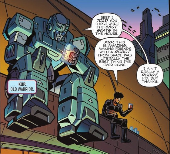 Transformers News: Double Review: IDW Optimus Prime / Transformers First Strike #HasbroFirstStrike