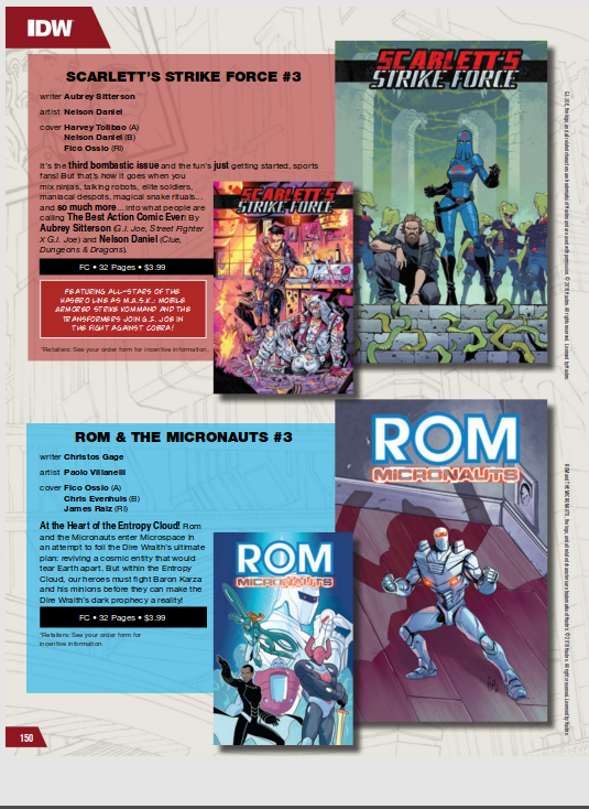 Transformers News: IDW Transformers & Hasbro Universe Comics Solicitations for February 2018