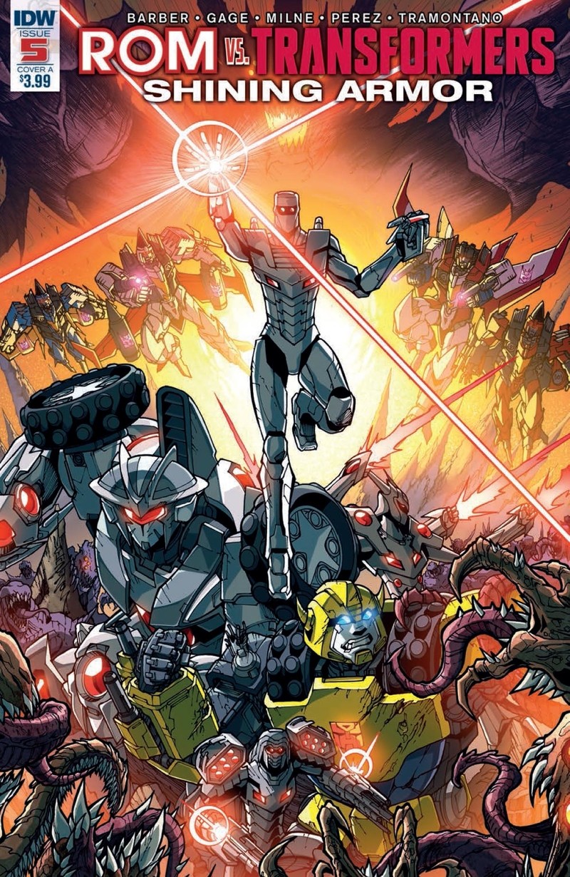 Transformers News: Full Preview for IDW Rom Vs. Transformers: Shining Armor #5