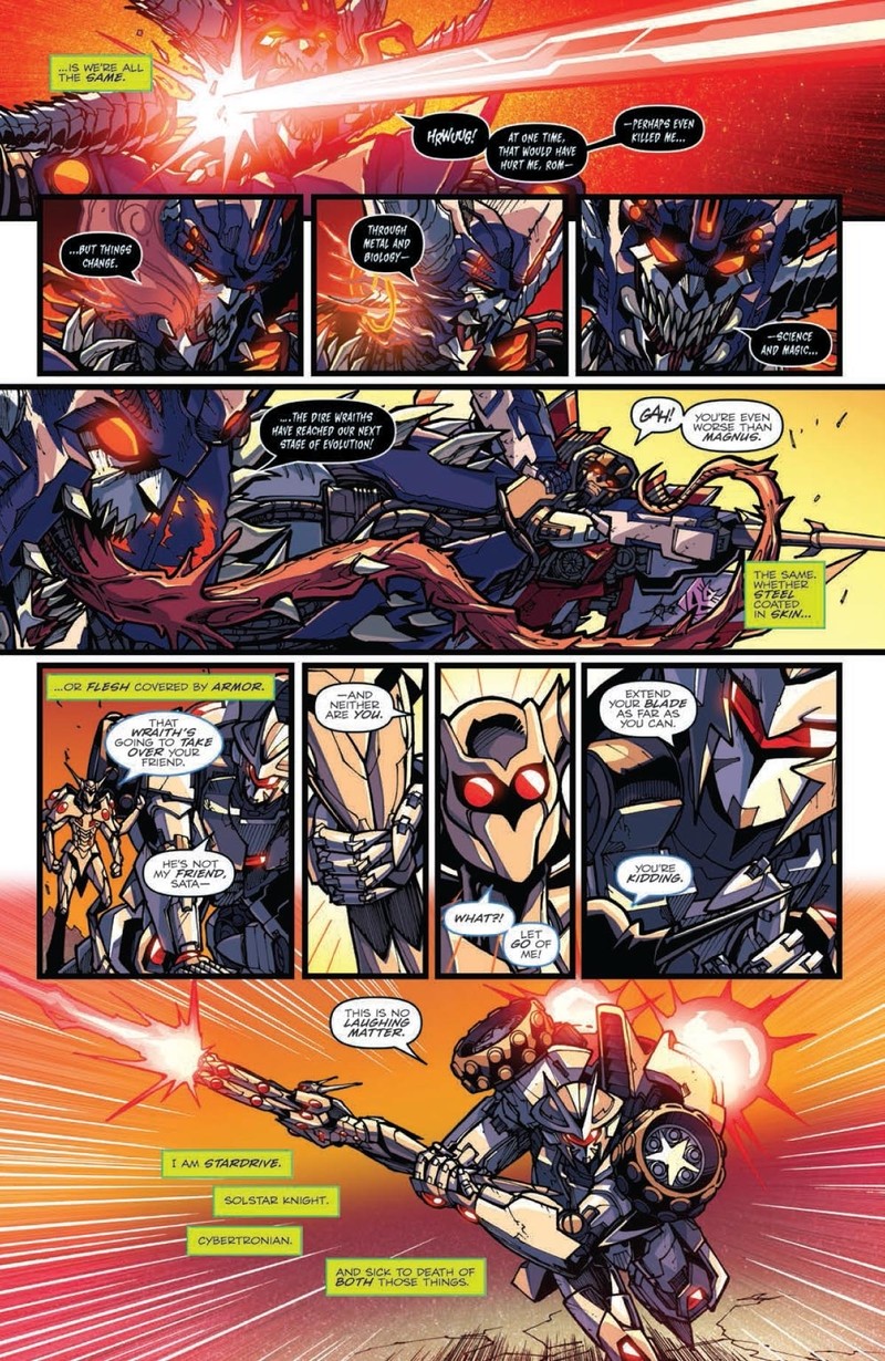 Transformers News: Full Preview for IDW Rom Vs. Transformers: Shining Armor #5