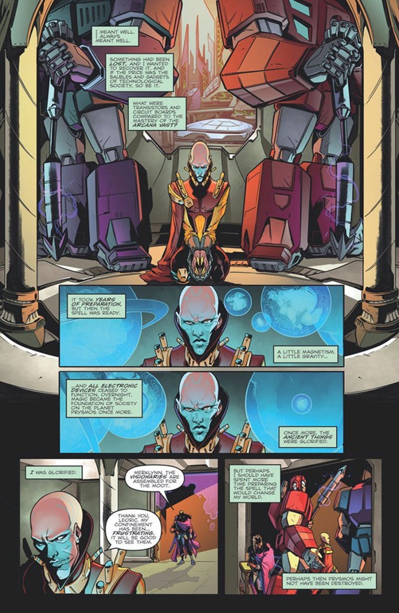 Transformers News: iTunes Preview for IDW Transformers vs The Visionaries #1