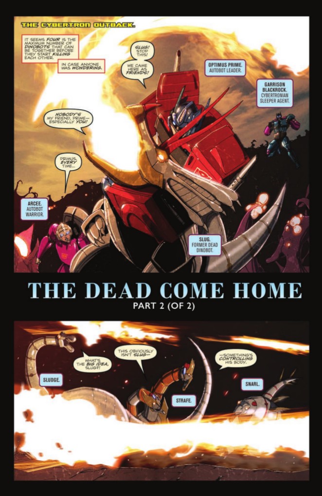Transformers News: Full Preview for IDW Transformers Optimus Prime #14