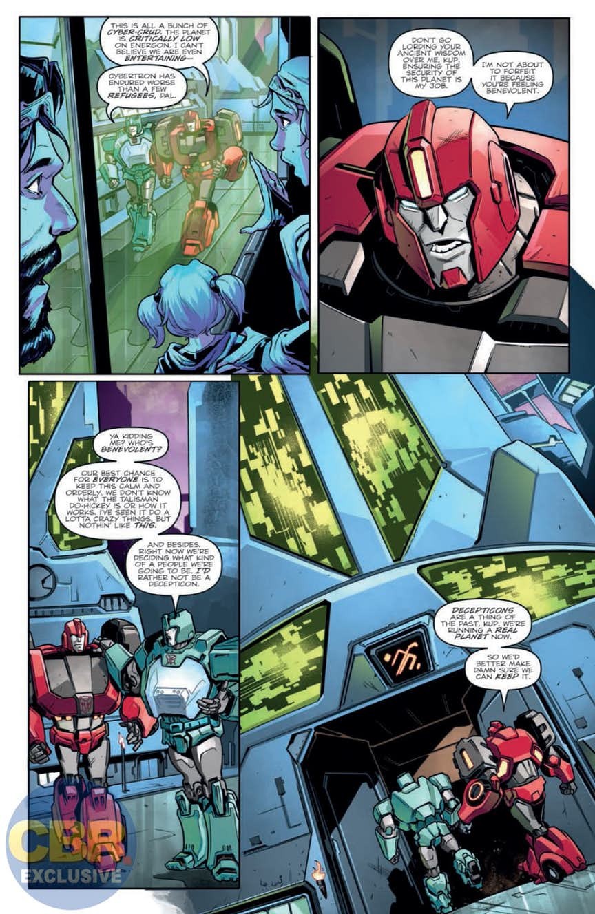 Transformers News: Full Preview for IDW Transformers vs The Visionaries #1