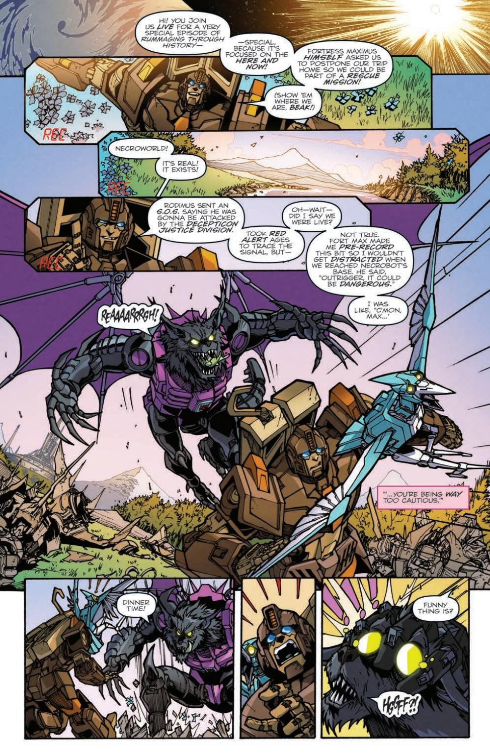 Transformers News: Three Page Preview for IDW Transformers: Lost Light #13 Transformers News: Three Page Preview for IDW Transformers: Lost Light #13
