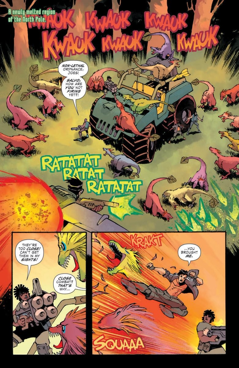 Transformers News: Three-Page Preview for IDW Hasbro Universe: Scarlett's Strike Force #2