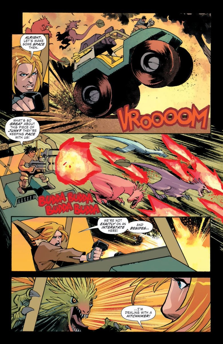 Transformers News: Three-Page Preview for IDW Hasbro Universe: Scarlett's Strike Force #2