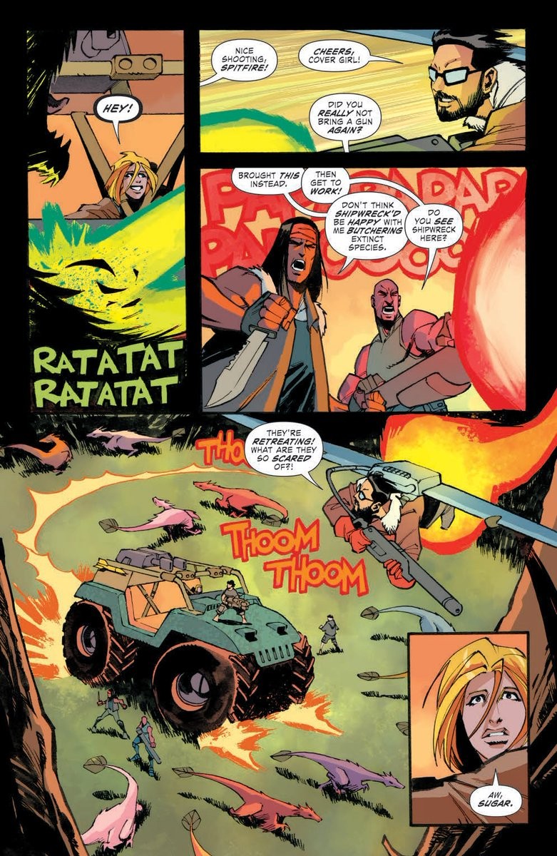 Transformers News: Three-Page Preview for IDW Hasbro Universe: Scarlett's Strike Force #2