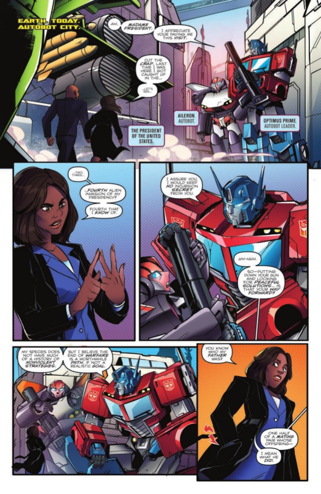 Transformers News: Preview for IDW Transformers: Optimus Prime Volume 2 TPB