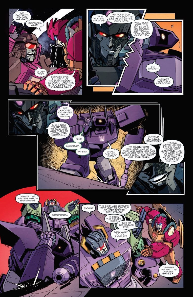 Transformers News: IDW Transformers: Lost Light #14 Art Process by Sara Pitre Durocher