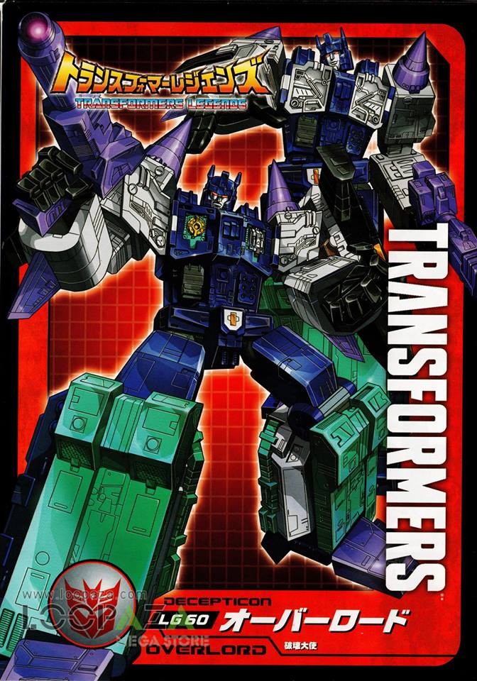 Transformers News: Scans of Takara Legends Manga LG60 Overlord