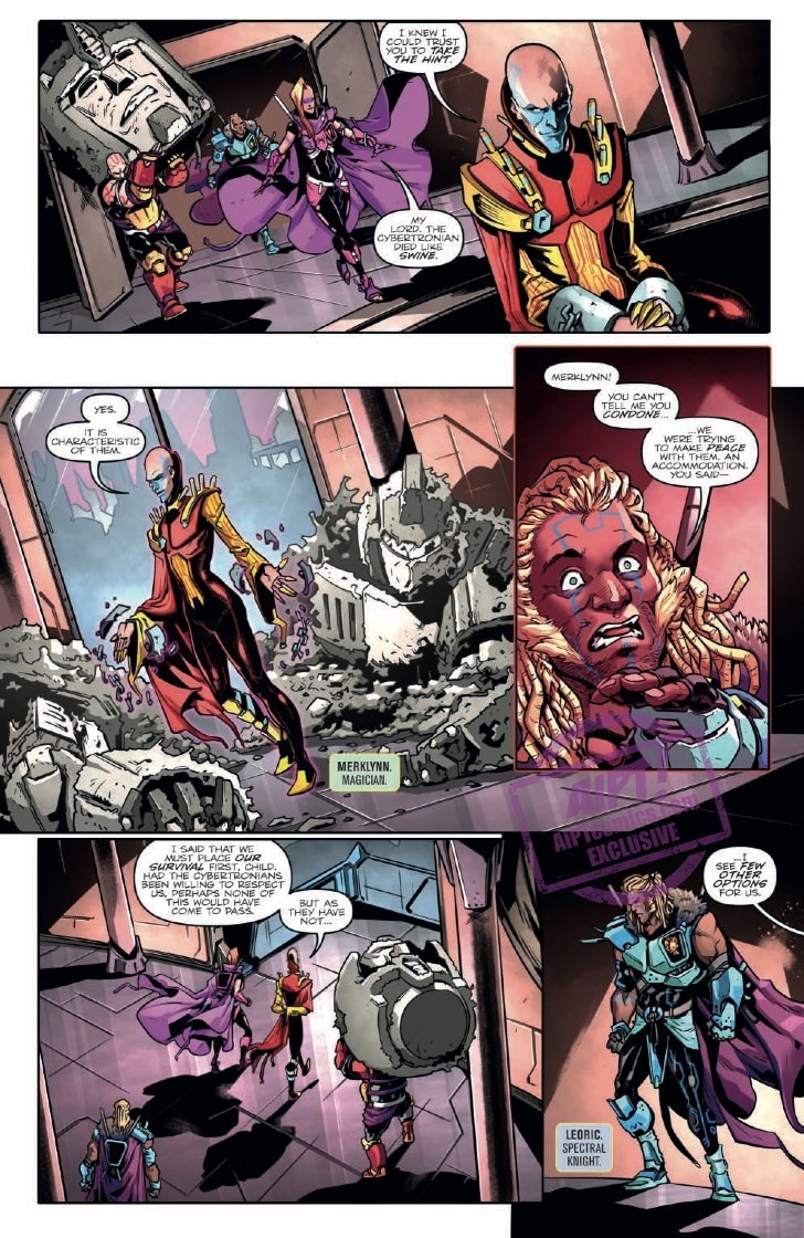 Transformers News: Full Preview of IDW Transformers vs Visionaries #2