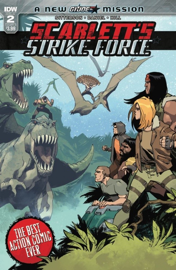 Transformers News: Full Preview for IDW Hasbro Universe: Scarlett's Strike Force #2 (of 3)