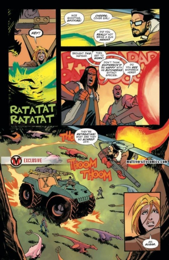 Transformers News: Full Preview for IDW Hasbro Universe: Scarlett's Strike Force #2 (of 3)