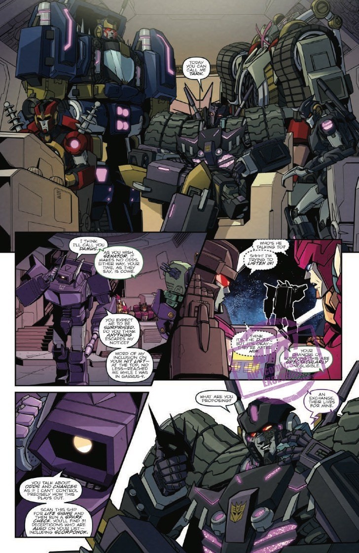 Transformers News: Full Preview for IDW Transformers: Lost Light #14