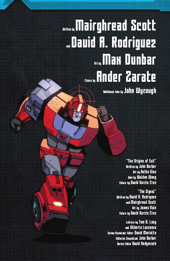 Transformers News: Full Preview for IDW Hasbro Universe First Strike TPB